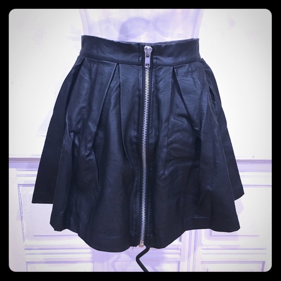 Lip Service Dresses & Skirts - Vintage Lip Service Vegan Leather Skirt